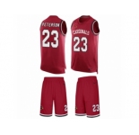 Men Nike Arizona Cardinals #23 Adrian Peterson Limited Red Tank Top Suit NFL Jersey