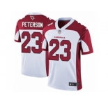 Men Nike Arizona Cardinals #23 Adrian Peterson White Vapor Untouchable Limited Player NFL Jersey