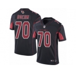 Men Nike Arizona Cardinals #70 Evan Boehm Limited Black Rush Vapor Untouchable NFL Jersey