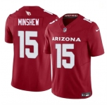 Men's Arizona Cardinals #15 Gardner Minshew Red 2026 F.U.S.E. Vapor Untouchable Limited Football Stitched Jersey