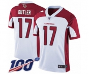Men's Arizona Cardinals #17 Hakeem Butler White Vapor Untouchable Limited Player 100th Season Football Jersey