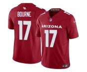 Men's Arizona Cardinals #17 Kendrick Bourne Red 2026 F.U.S.E. Vapor Untouchable Limited Football Stitched Jersey
