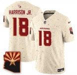 Men's Arizona Cardinals #18 Marvin Harrison Jr. 2025 F.U.S.E. “Rivalries†Vapor Untouchable Limited Football Stitched Jersey