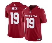 Men's Arizona Cardinals #19 Carson Beck Red 2026 Draft F.U.S.E. Vapor Untouchable Limited Football Stitched Jersey