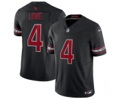 Men's Arizona Cardinals #4 Jeremiyah Love Black 2026 Draft F.U.S.E. Vapor Untouchable Limited Football Stitched Jersey