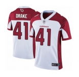 Men's Arizona Cardinals #41 Kenyan Drake White Vapor Untouchable Limited Player Football Jersey