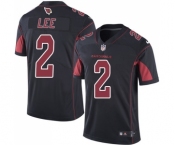 Men's Nike Arizona Cardinals #2 Andy Lee Limited Black Rush Vapor Untouchable NFL Jersey