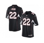 Men's Nike Arizona Cardinals #22 T. J. Logan Limited Black Alternate NFL Jersey