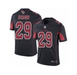 Men's Nike Arizona Cardinals #29 Tharold Simon Limited Black Rush NFL Jersey