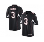 Men's Nike Arizona Cardinals #3 Carson Palmer Limited Black Alternate NFL Jersey