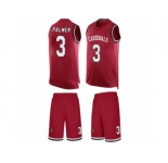 Men's Nike Arizona Cardinals #3 Carson Palmer Limited Red Tank Top Suit NFL Jersey
