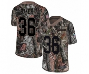 Men's Nike Arizona Cardinals #36 Budda Baker Limited Camo Rush Realtree NFL Jersey