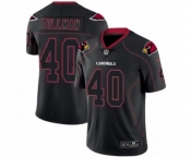 Men's Nike Arizona Cardinals #40 Pat Tillman Limited Lights Out Black Rush NFL Jersey