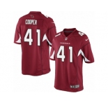 Men's Nike Arizona Cardinals #41 Marcus Cooper Limited Red Team Color NFL Jersey