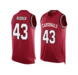 Men's Nike Arizona Cardinals #43 Haason Reddick Limited Red Player Name & Number Tank Top NFL Jersey