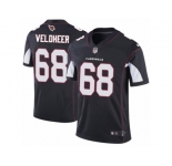 Men's Nike Arizona Cardinals #68 Jared Veldheer Vapor Untouchable Limited Black Alternate NFL Jersey