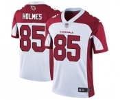 Men's Nike Arizona Cardinals #85 Gabe Holmes White Vapor Untouchable Limited Player NFL Jersey