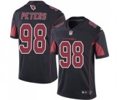 Men's Nike Arizona Cardinals #98 Corey Peters Limited Black Rush Vapor Untouchable NFL Jersey