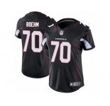 Women Nike Arizona Cardinals #70 Evan Boehm Black Alternate Vapor Untouchable Limited Player NFL Jersey