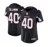 Women's Arizona Cardinals #40 Pat Tillman Black Alternate Vapor Untouchable Limited Player Football Jersey