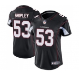 Women's Arizona Cardinals #53 A.Q. Shipley Black Alternate Vapor Untouchable Limited Player Football Jersey