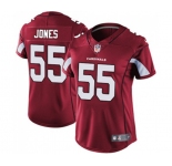 Women's Arizona Cardinals #55 Chandler Jones Red Team Color Vapor Untouchable Limited Player Football Jersey