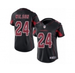 Women's Nike Arizona Cardinals #24 Adrian Wilson Limited Black Rush NFL Jersey