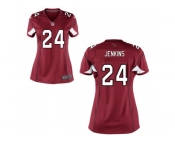 Womens Nike Arizona Cardinals #24 Mike Jenkins Cardinal Game Jersey