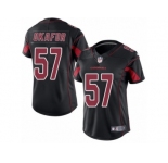 Women's Nike Arizona Cardinals #57 Alex Okafor Limited Black Rush NFL Jersey