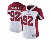 Women's Nike Arizona Cardinals #92 Frostee Rucker Vapor Untouchable Limited White NFL Jersey