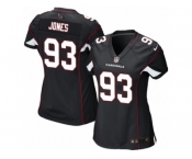 Women's Nike Arizona Cardinals #93 Jarvis Jones Limited Black Alternate NFL Jersey