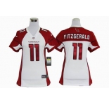 nike women nfl jerseys arizona cardinals #11 larry fitzgerald white[nike]