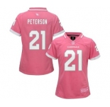 nike women nfl jerseys arizona cardinals #21 patrick peterson pink[nike 2015]