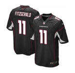 Youth Arizona Cardinals #11 Larry Fitzgerald Game Black Alternate Football Jersey