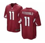 Youth Arizona Cardinals #11 Larry Fitzgerald Game Red Team Color Football Jersey