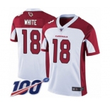 Youth Arizona Cardinals #18 Kevin White Vapor Untouchable Limited Player 100th Season Football Jersey