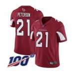 Youth Arizona Cardinals #21 Patrick Peterson Red Team Color Vapor Untouchable Limited Player 100th Season Football Jersey