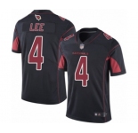 Youth Arizona Cardinals #4 Andy Lee Limited Black Rush Vapor Untouchable Football Jersey