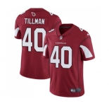 Youth Arizona Cardinals #40 Pat Tillman Red Team Color Vapor Untouchable Limited Player Football Jersey