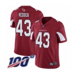 Youth Arizona Cardinals #43 Haason Reddick Red Team Color Vapor Untouchable Limited Player 100th Season Football Jersey