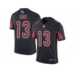 Youth Nike Arizona Cardinals #13 Christian Kirk Black Stitched NFL Limited Rush Jersey