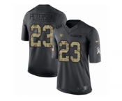 Youth Nike Arizona Cardinals #23 Adrian Peterson Limited Black 2016 Salute to Service NFL Jersey