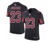 Youth Nike Arizona Cardinals #23 Chris Johnson Limited Black Rush NFL Jersey