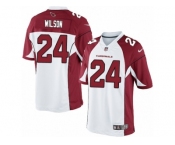 Youth Nike Arizona Cardinals #24 Adrian Wilson Limited White NFL Jersey