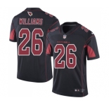 Youth Nike Arizona Cardinals #26 Brandon Williams Limited Black Rush Vapor Untouchable NFL Jersey