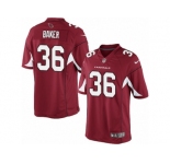 Youth Nike Arizona Cardinals #36 Budda Baker Limited Red Team Color NFL Jersey