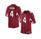 Youth Nike Arizona Cardinals #4 Phil Dawson Limited Red Team Color NFL Jersey