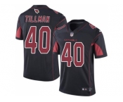 Youth Nike Arizona Cardinals #40 Pat Tillman Black Stitched NFL Limited Rush Jersey