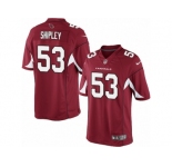 Youth Nike Arizona Cardinals #53 A.Q. Shipley Limited Red Team Color NFL Jersey