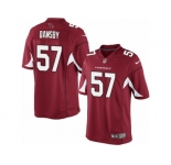 Youth Nike Arizona Cardinals #57 Karlos Dansby Limited Red Team Color NFL Jersey